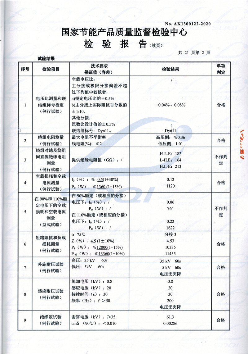 高低压试验报告-S11-1250彭山彭山彭山油浸式变压器-2.jpg